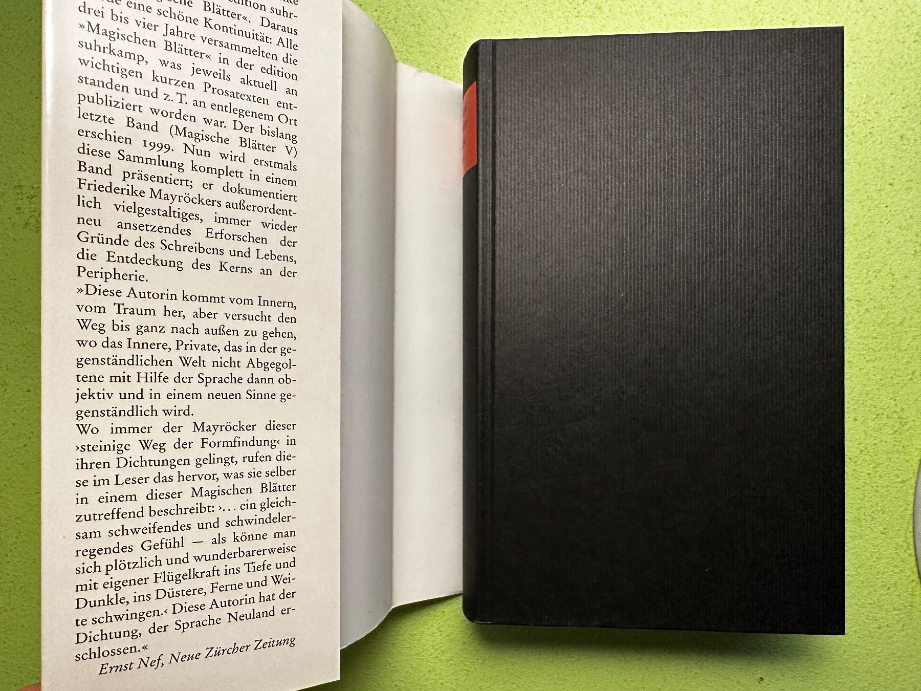 Libri: Friederike Mayröcker: Magische Blätter I - V. – Usato da Zürich venduto da allp 1