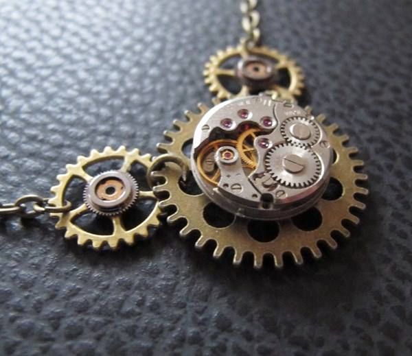Altri gioielli: Unikat Steampunk Anhänger mit Kette – Nuovo (secondo la descrizione) da Schwanden GL venduto da UHRKNALL 2