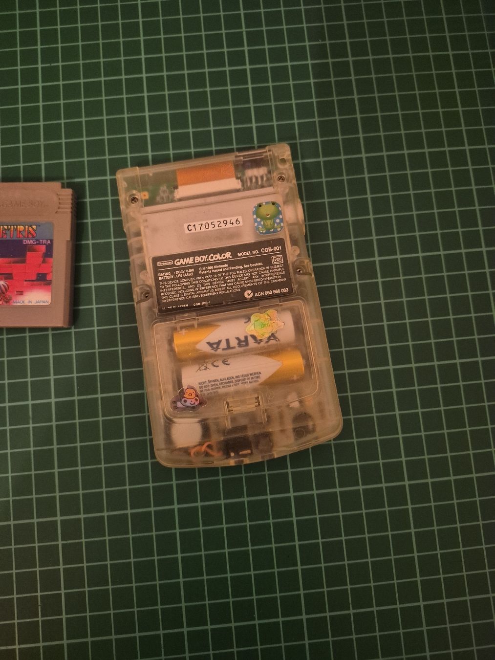 Nintendo Console: Gameboy Color Clear + Tetris – Usato da Meyrin venduto da Retro-GZ 3
