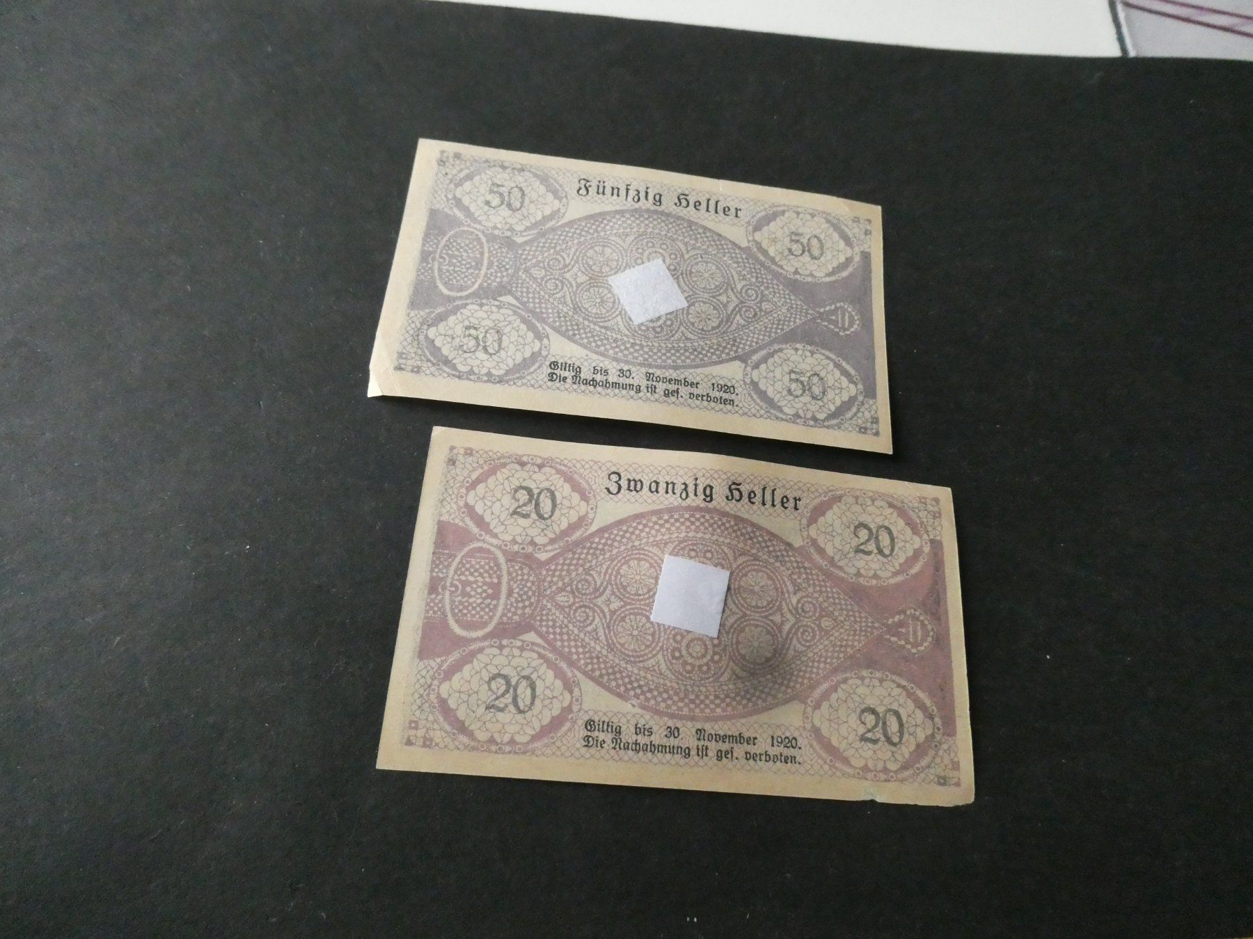 Banconote: Oesterreich, Pattigham - Notgeld mit Mängel – Usato da Hinterforst venduto da Rohusri 1