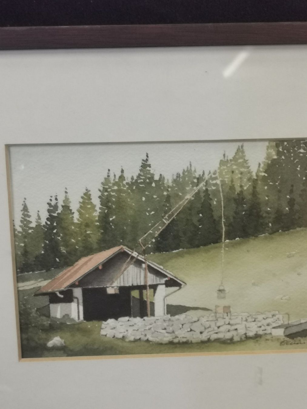 Gemälde: AQUARELLE SIGNÉE ET DATÉE 90 – Gebraucht aus Genève von Qanil77 4