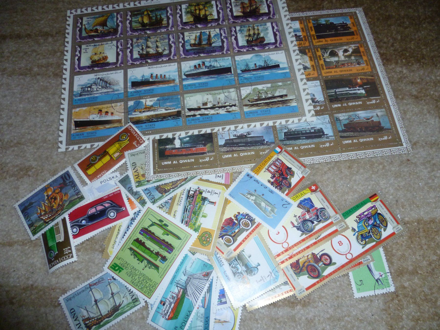 Tous les timbres: thème transport – D'occasion à Corcelles-Payerne par mao06