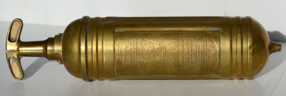 Extincteur Automatique Vintage GEVELOT - Très Ancien Et Rare, Pour Collection Ou Décoration