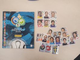 WM 2006 Sticker Album lomplett & einzelne öose Sticker
