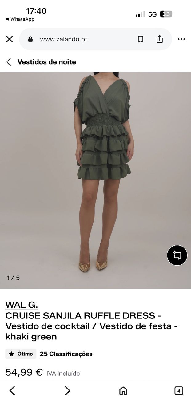Wal G. Kleider & Röcke: KLEID WAL G gr 8 NEU – Neu (gemäss Beschreibung) aus Birr von WalkyriaM 5