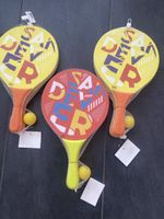 Strandtennis Set 3 Schläger 3 Baelle neuwertig