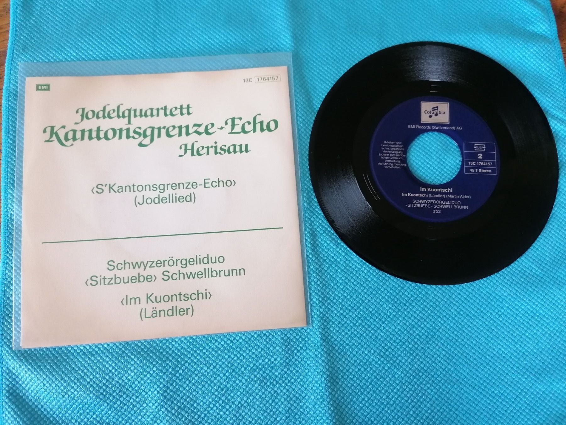 Dischi in vinile: Jodelquartett Kantonsgrenzen-Echo, Herisau – Usato da Emmenbrücke venduto da lamorak