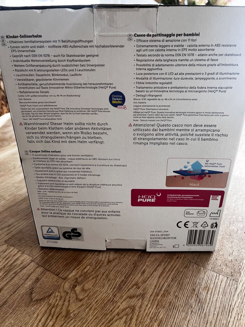 Caschi: Inlinerhelm Kinder Neu Grösse S_M – Nuovo (secondo la descrizione) da Zürich venduto da Sammler777 4