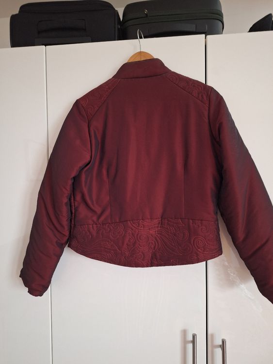 Ensemble Neuf Veste + Jupe Stretch Marron/écru - Taille 38 - Marque City Mode - Jamais Porté