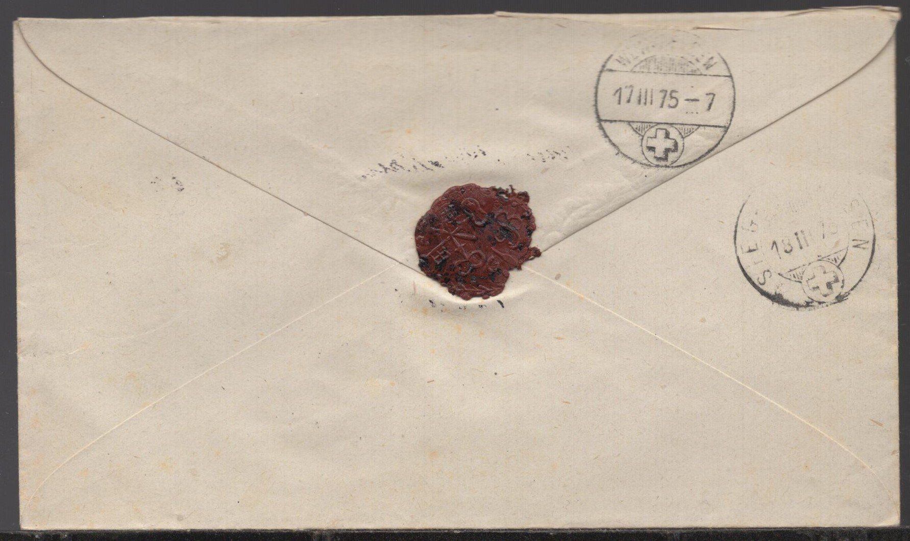 Alle Briefmarken: MÜLLHEIM  17.III.75   Tübelibrief – Gebraucht aus Aarau von kufi44 3