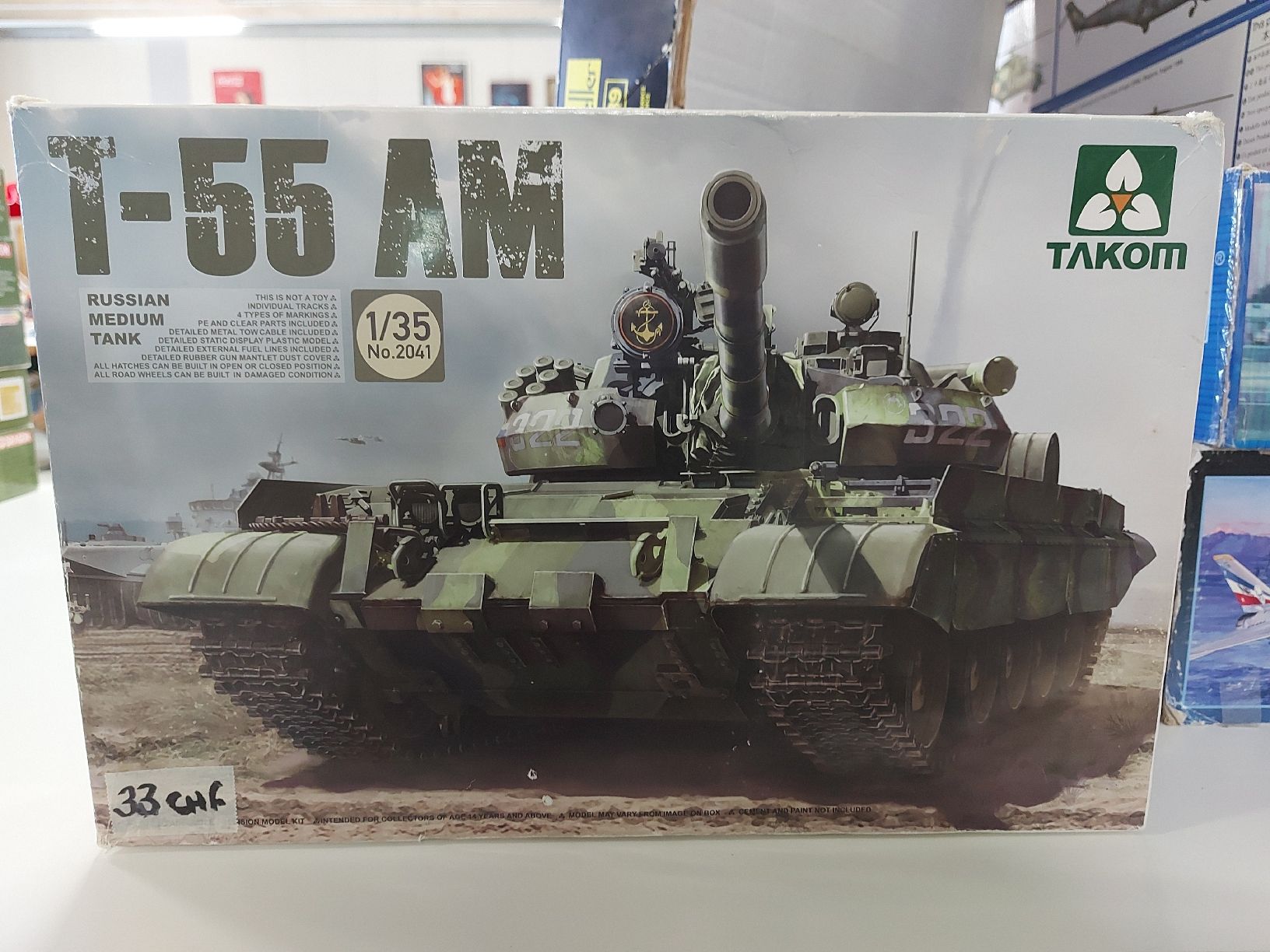 Kit di modellismo & Modellini statici: T-55 AM – Usato da Baden venduto da thailega