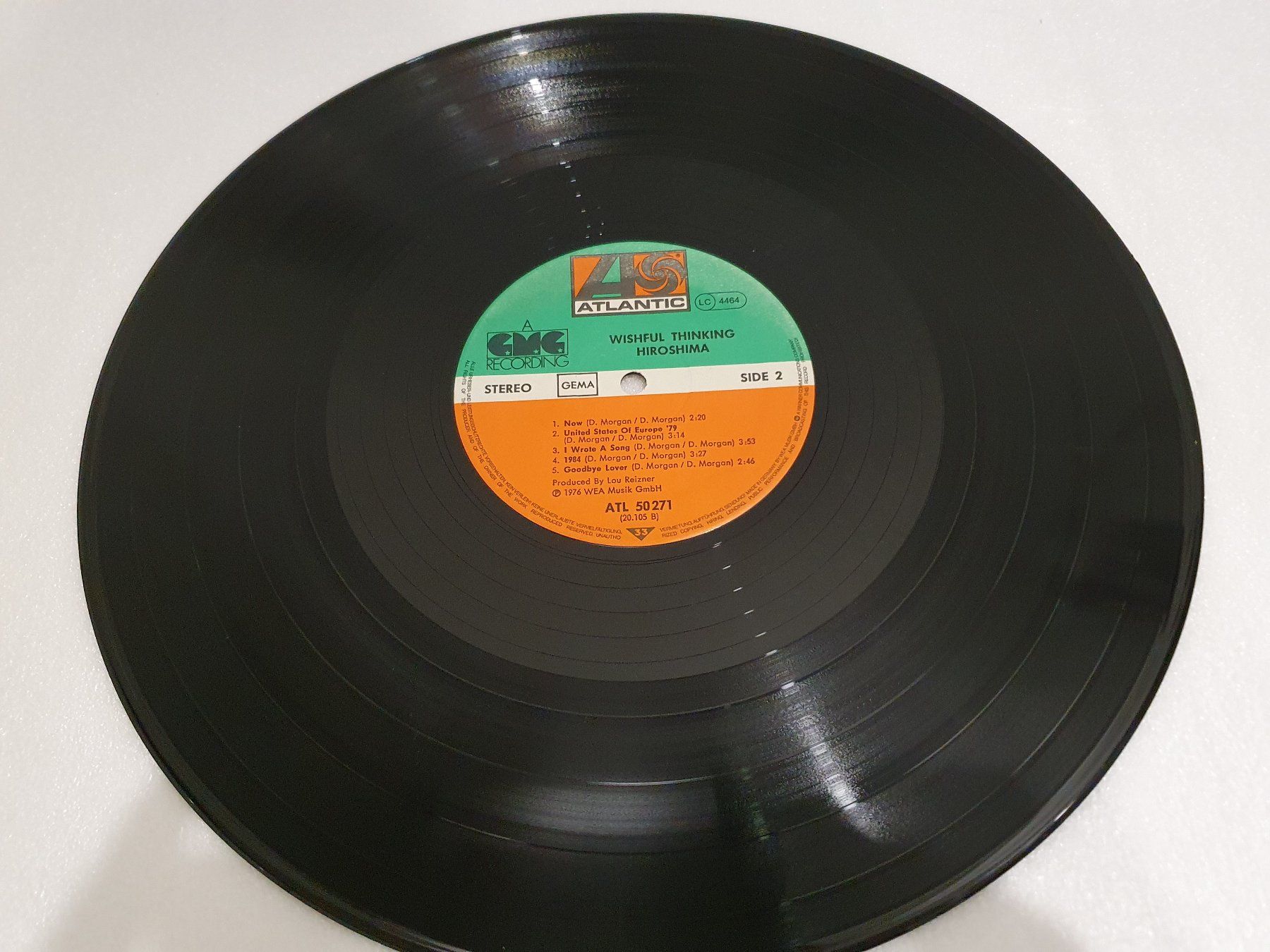 Dischi in vinile: Wishful Thinking – Hiroshima – Usato da Uster venduto da Vinyl-Leidenschaft 4