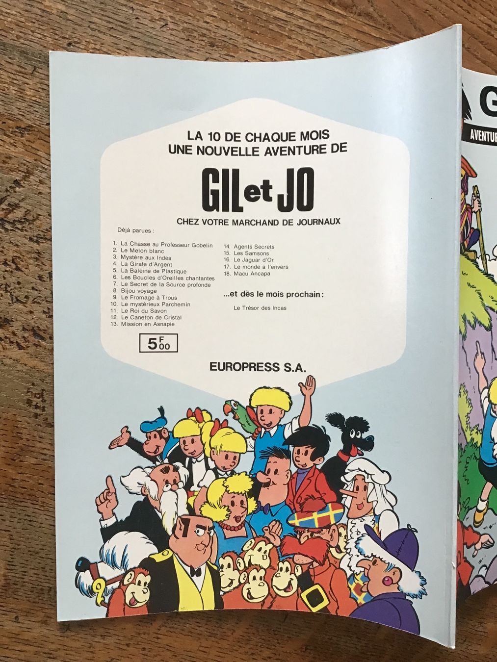 Comics: Gil et Jo EO T 18 – Gebraucht aus Fully von Ruby97 3