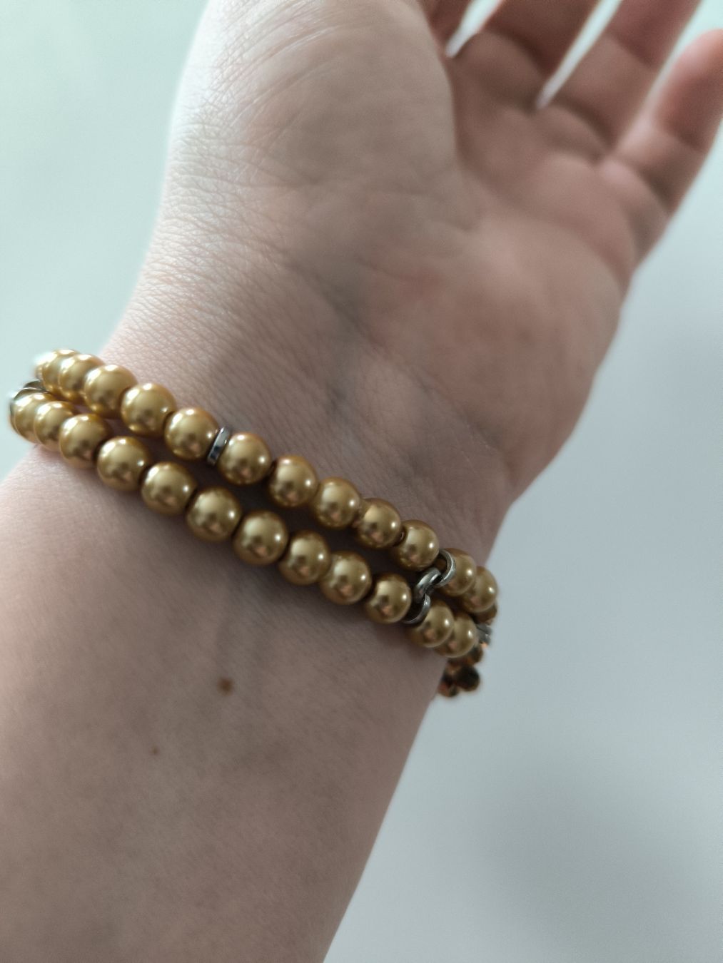 Bracciali & Braccialetti: Modeschmuck Armband mit Steinen und Perlen – Usato da Kloten venduto da Olivenbaum2017 3