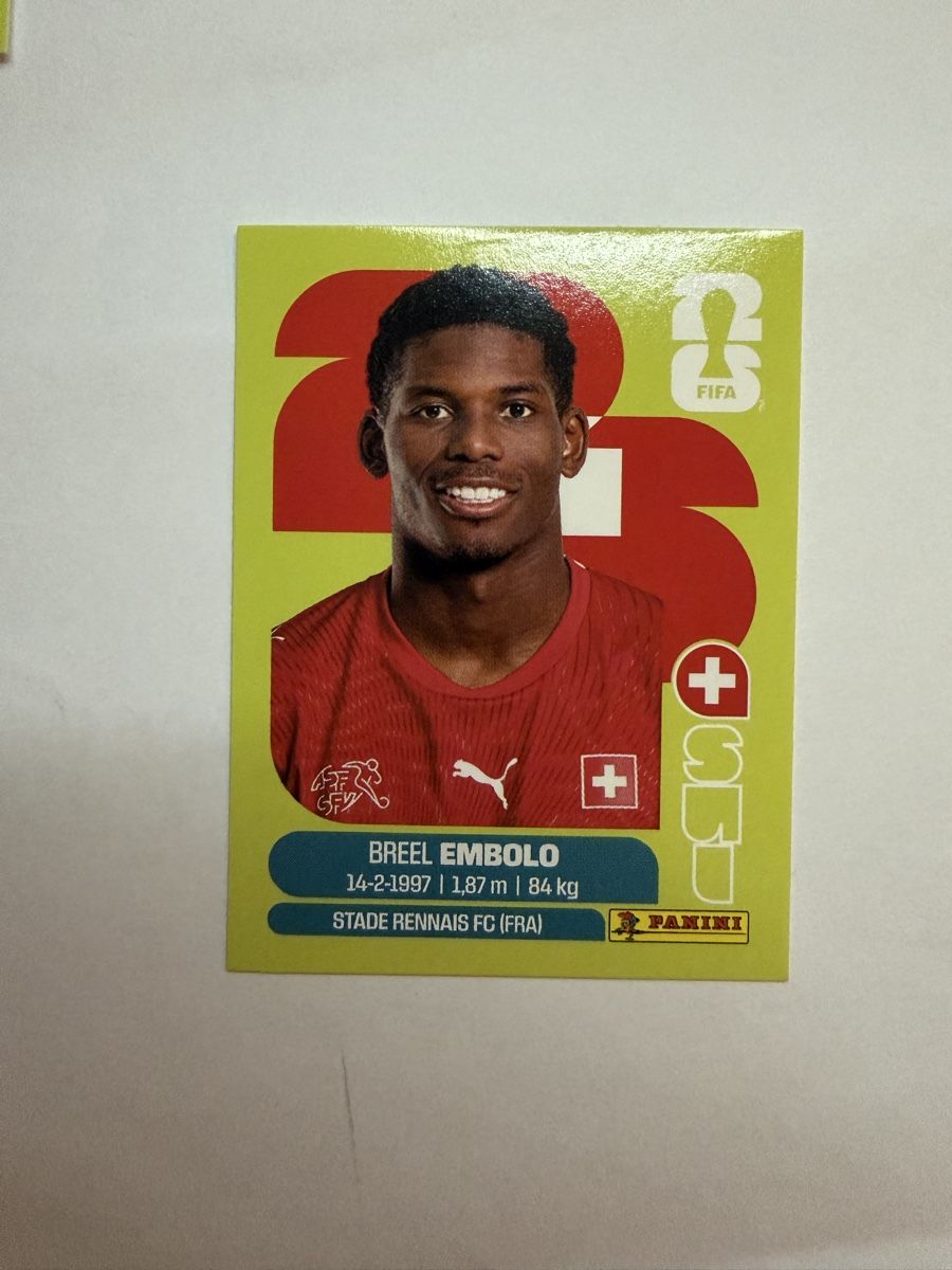 Panini Carte collezionabili: Panini FIFA Breel Embolo, SUI 17 – Nuovo (secondo la descrizione) da Benglen venduto da Belen.abr