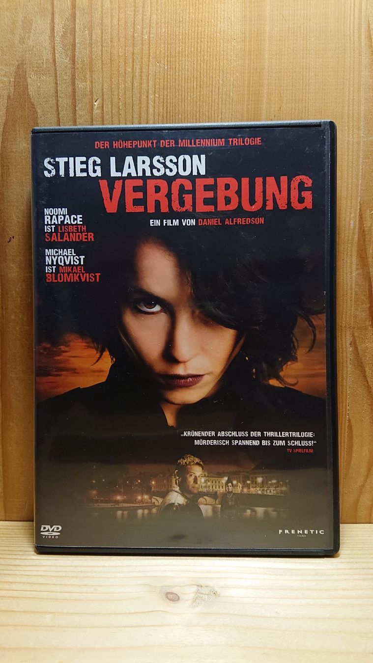 Tutti i DVDs: STIEG LARSSON Millennium Trilogie auf DVD – Usato da Wilderswil venduto da Exebub 5