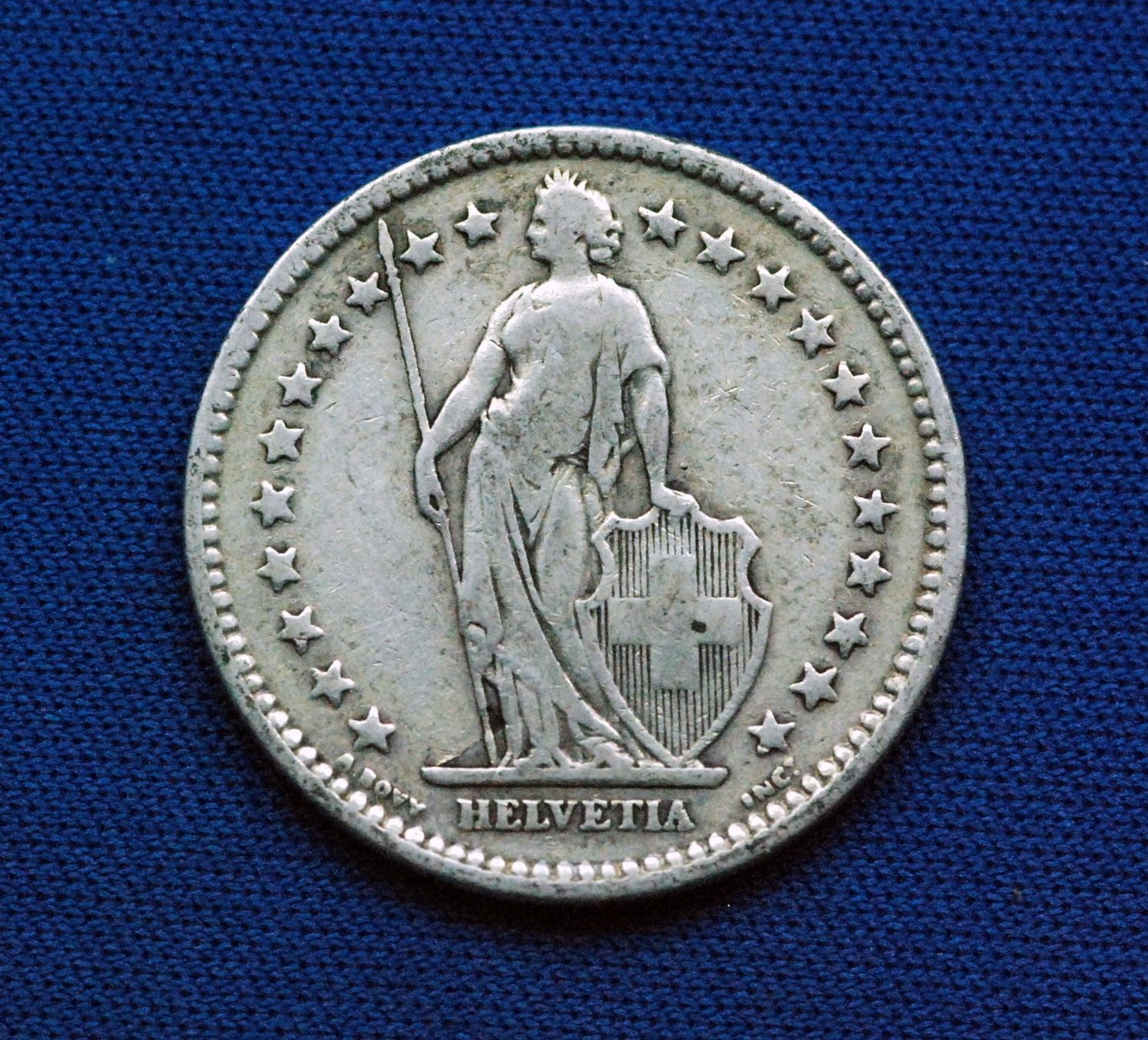 Tutti le monete: Silberner 2.- Jg. 1904, Rar – Usato da Mühlethal venduto da sowato 3