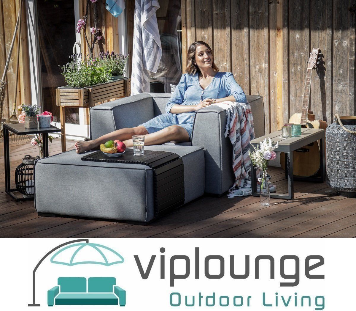 Viplounge Poltrone: Garten Lounge Set - Lounge Sessel – Nuovo e nell'imballaggio originale da Uznach venduto da viplounge