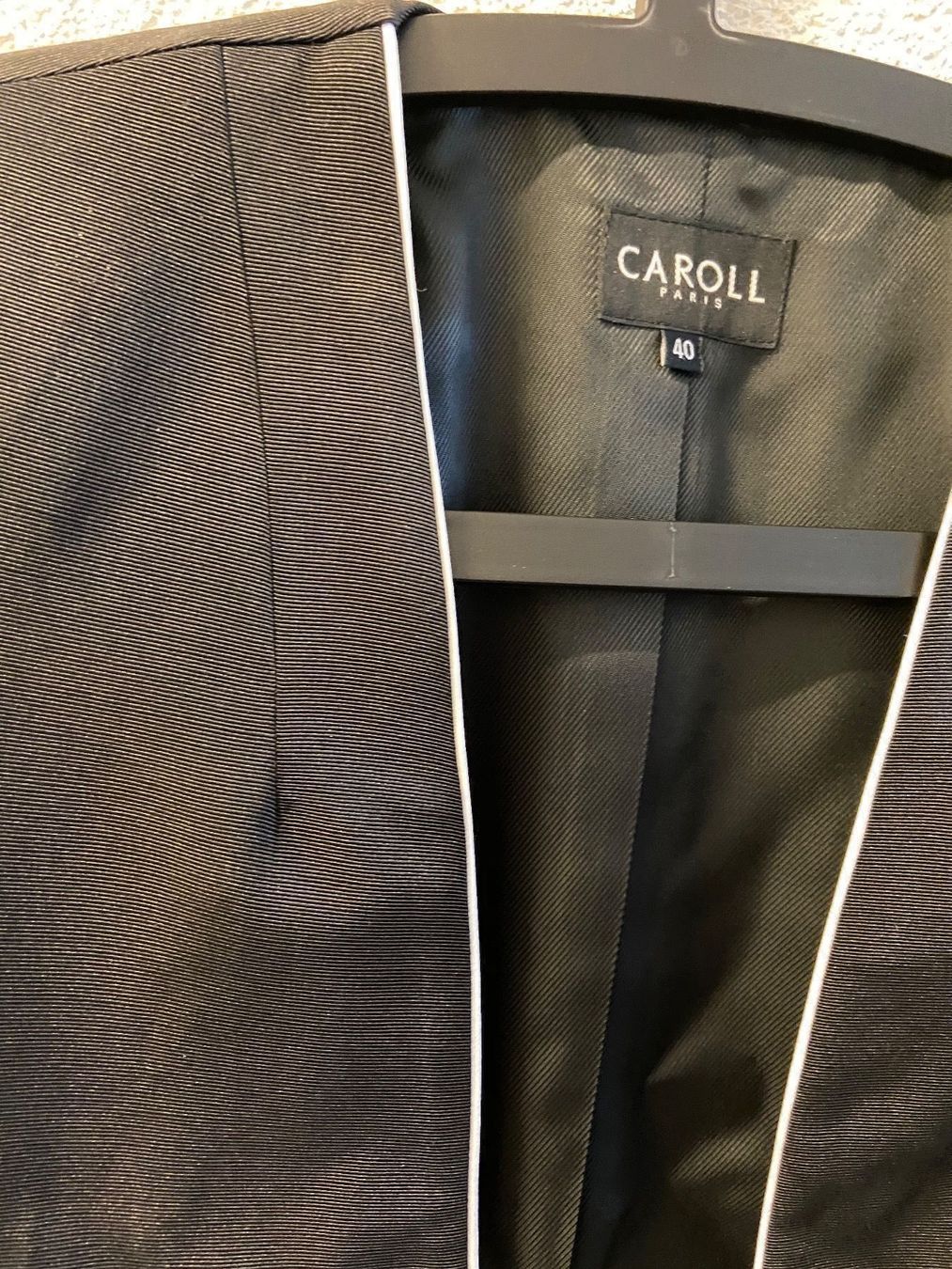 Jacken: CAROLL Blazer schwarz Gr.40 – Neu (gemäss Beschreibung) aus Frenkendorf von kokira 2
