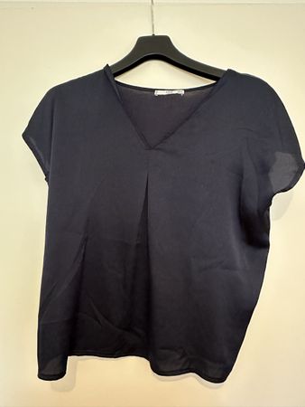 Schickes MNG Basics Shirt, dunkelblau, Gr. M, Sommer Top!