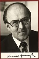 Kurt Furgler Autogramm 8x12cm Foto Bundesrat