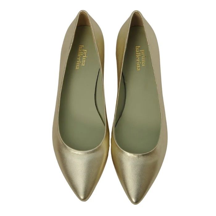 Scarpe da donna: Ballerines dorées et pointues - taille 41 – Nuovo e nell'imballaggio originale da Lausanne venduto da Vera_Nina
