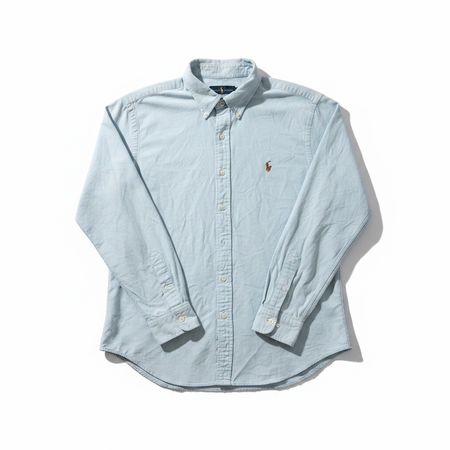 Chemise Ralph Lauren homme XL Slim Fit Oxford bleu clair
