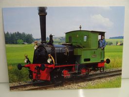 Postkarte ehemalig BLS Dampflok E 2/2 "Zephir" Nummer 3.