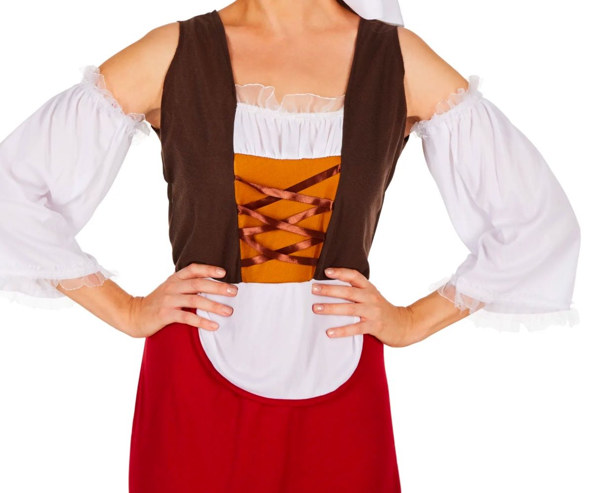 Costumi: Frauenkostüm Mittelalter Magd Grösse M – Nuovo (secondo la descrizione) da Necker venduto da liq24 2