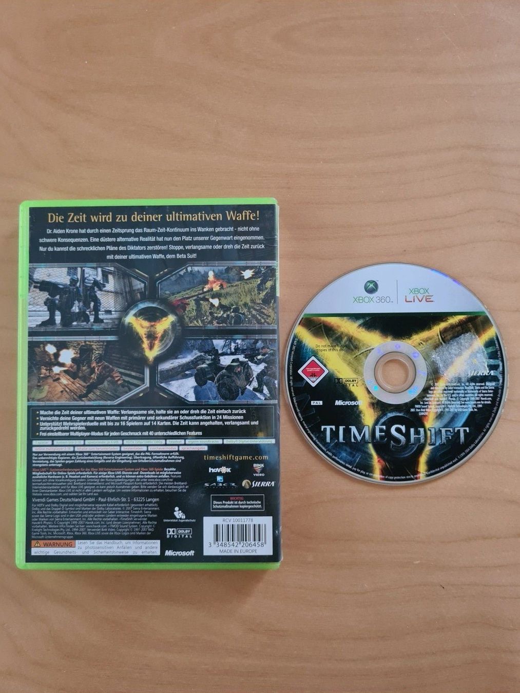 Giochi: TimeShift (Xbox 360) – Usato da Oberwil BL venduto da Spieltopia 1