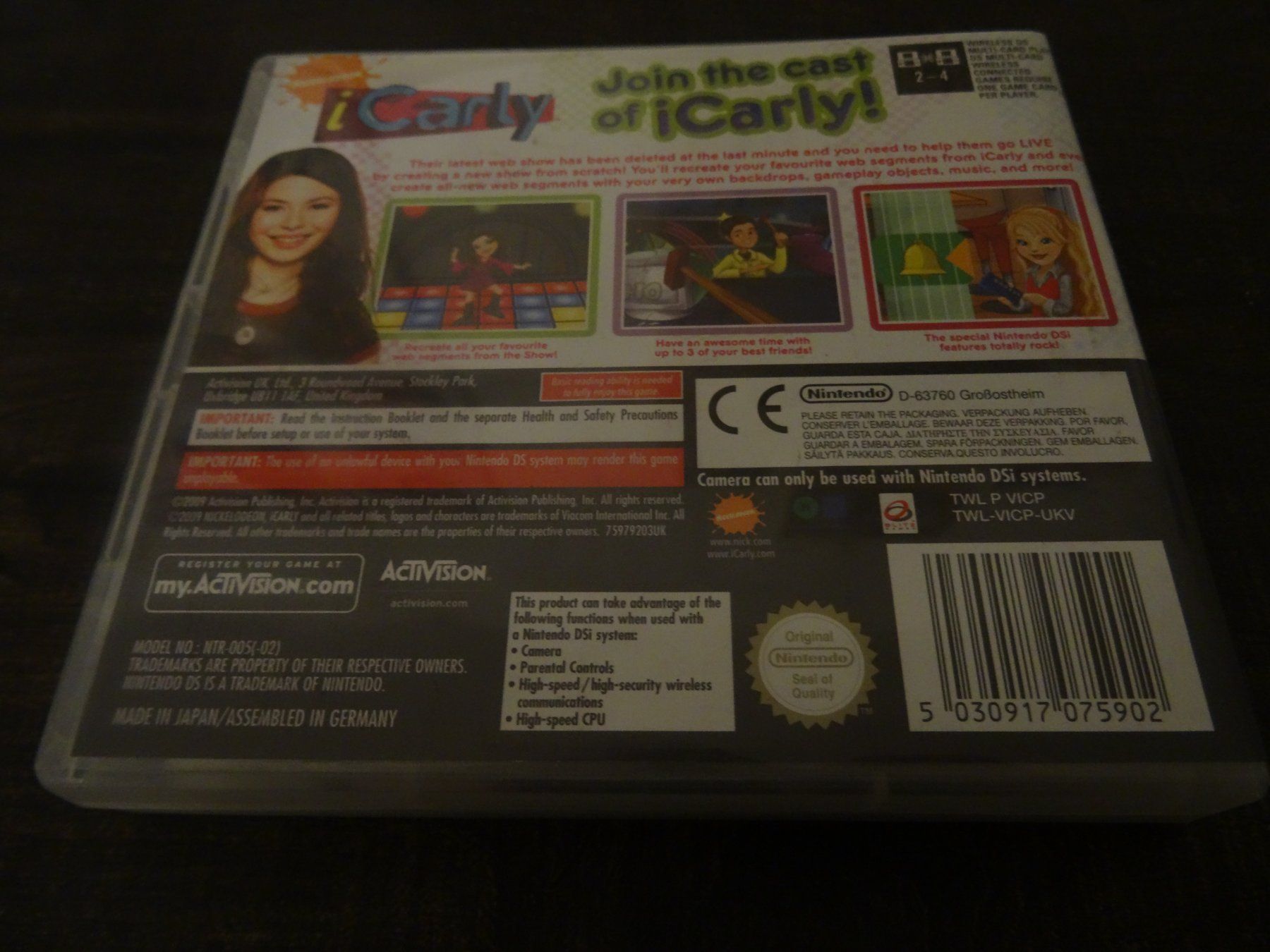 Nintendo Giochi: Nickelodeon i Carly DS – Usato da Olten venduto da Disc-Ausverkauf 2