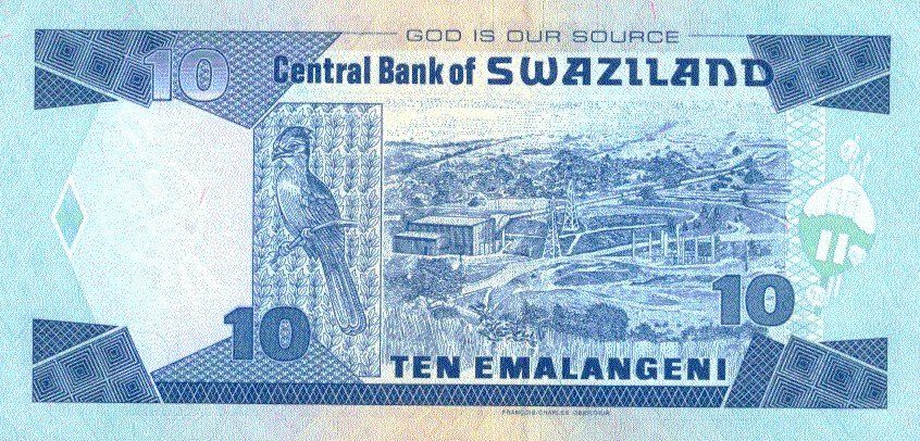 Banconote: Swasiland 10 Lilangeni 2004 P-29b UNC – Nuovo (secondo la descrizione) da Schliern b. Köniz venduto da pizzitaxi 1