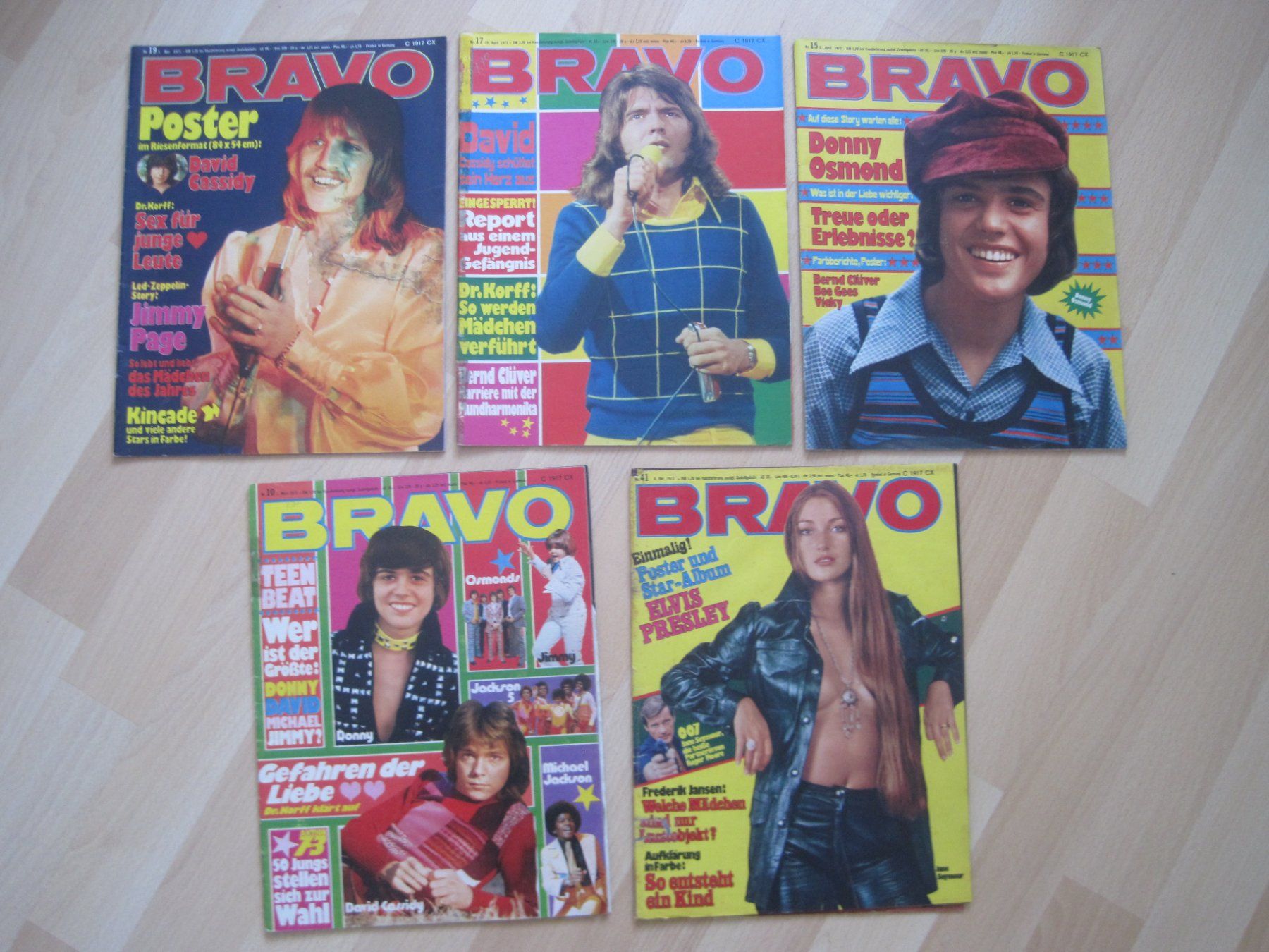 Riviste & Magazine: Bravo  1973 LOT 5  Magazine – Usato da Gossau SG venduto da Noryflory