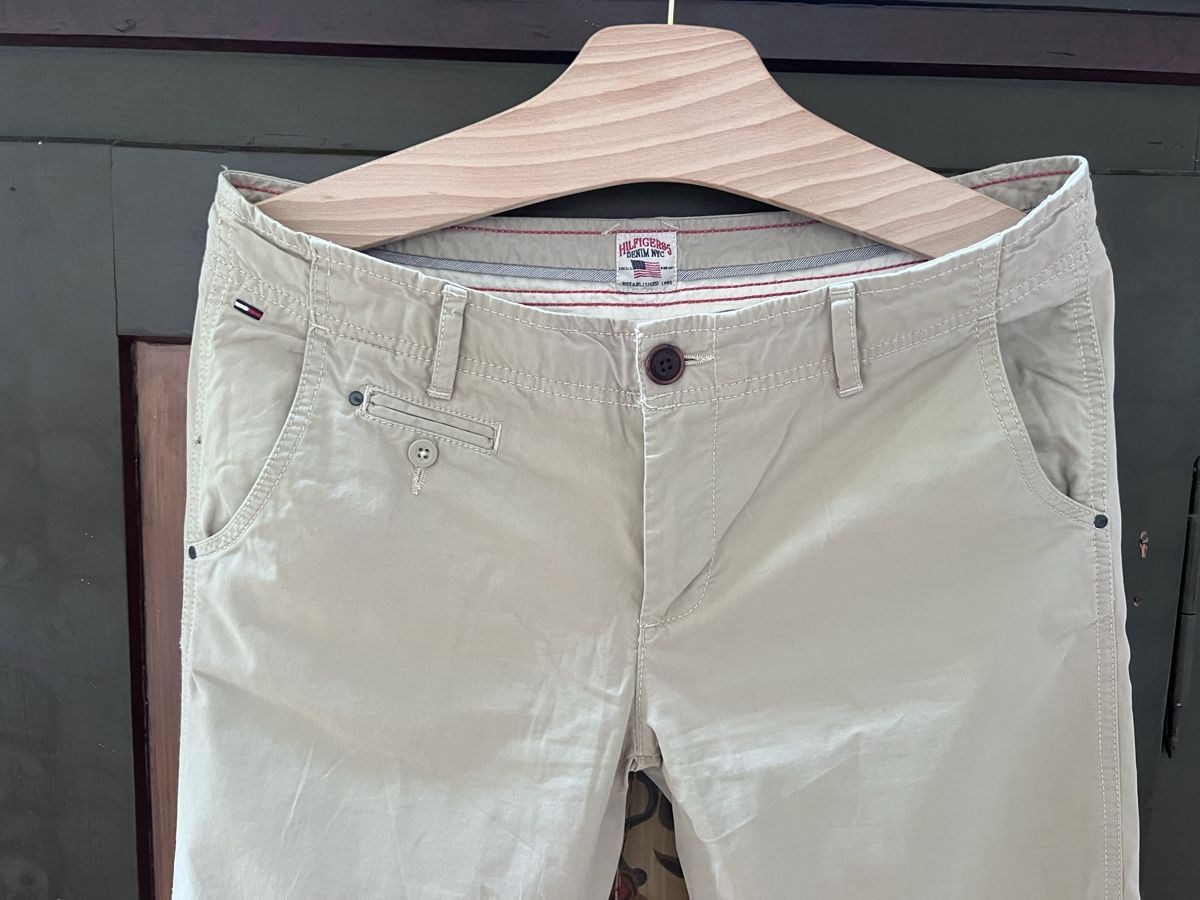 Pantaloni: Tonmy Hilfiger Sommerhose beige – Usato da Pfäffikon ZH venduto da Sandra07000 5
