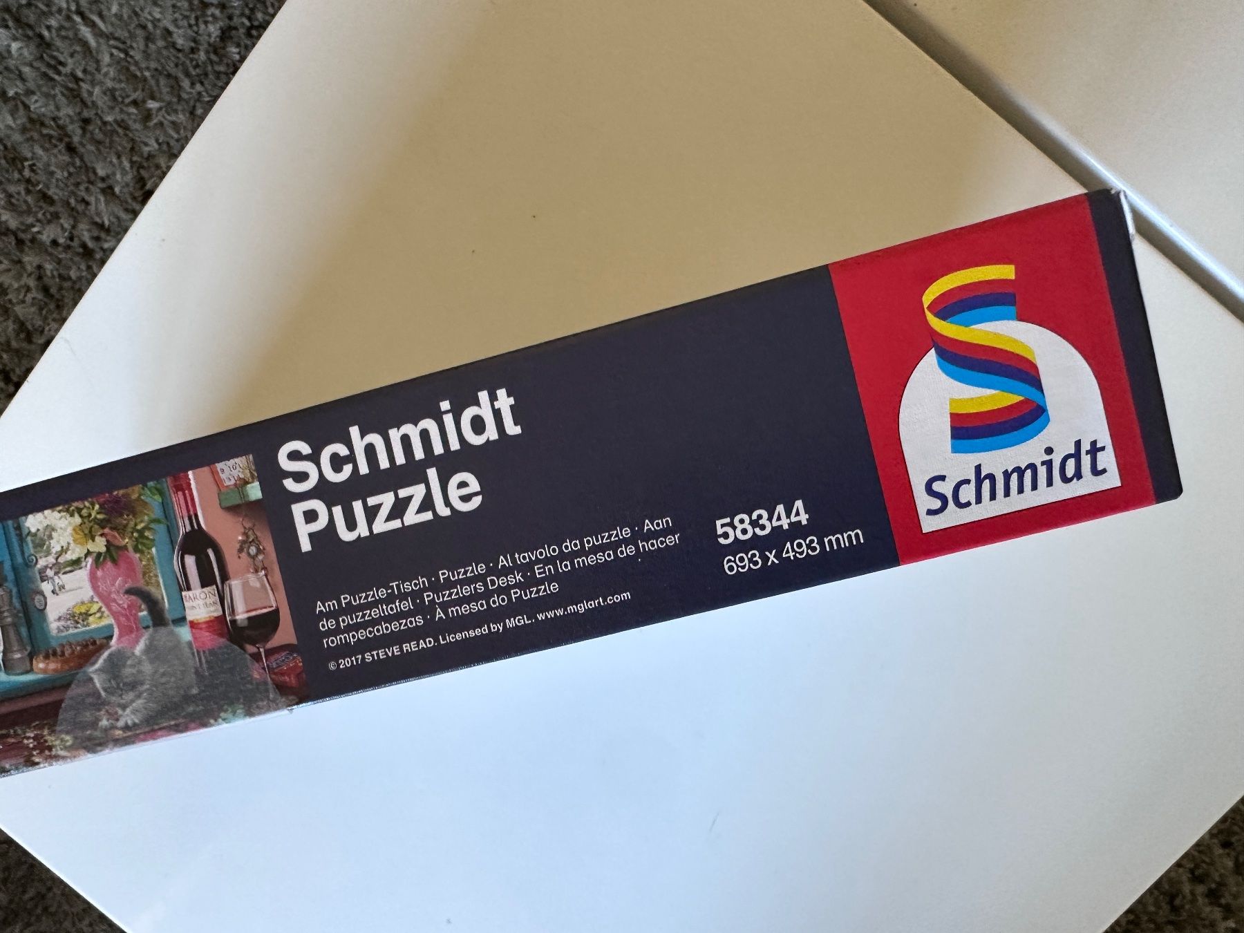 Puzzle: Schmidt 1000 Puzzle "am Puzzle-Tisch" – Usato da Zürich venduto da babssusch 2
