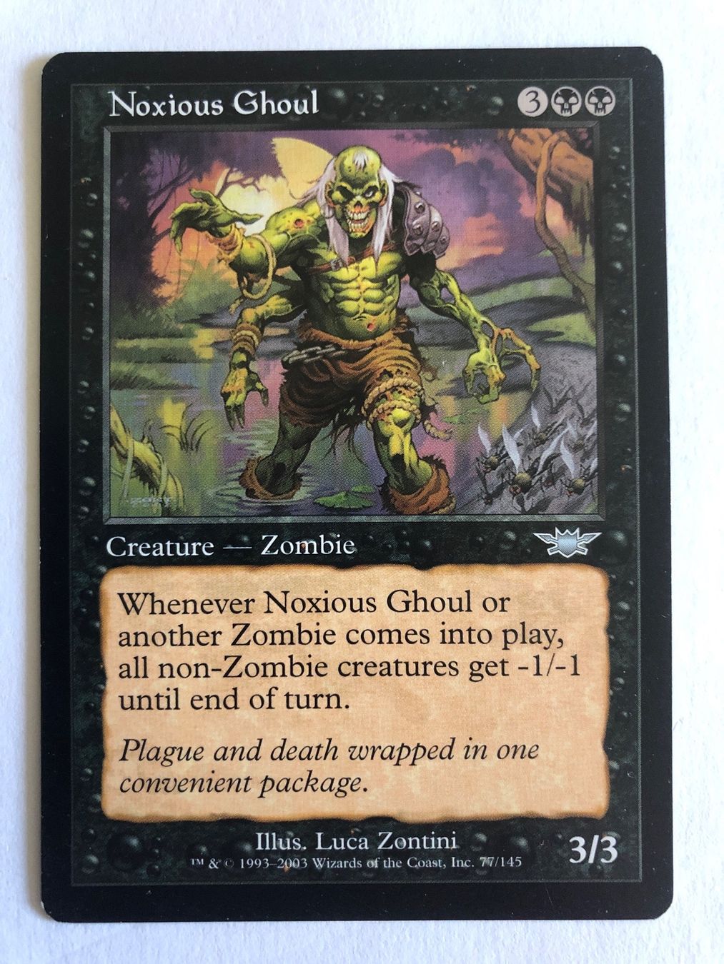Magic The Gathering Carte collezionabili: MTG - Noxious Ghoul - #direktkauf – Usato da Basel venduto da Melchior5