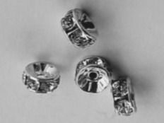 Swarovski Altri gioielli: 4 Stk. Swarovski Rondellen Cristal Silber – Nuovo e nell'imballaggio originale da Winistorf venduto da acreativ2