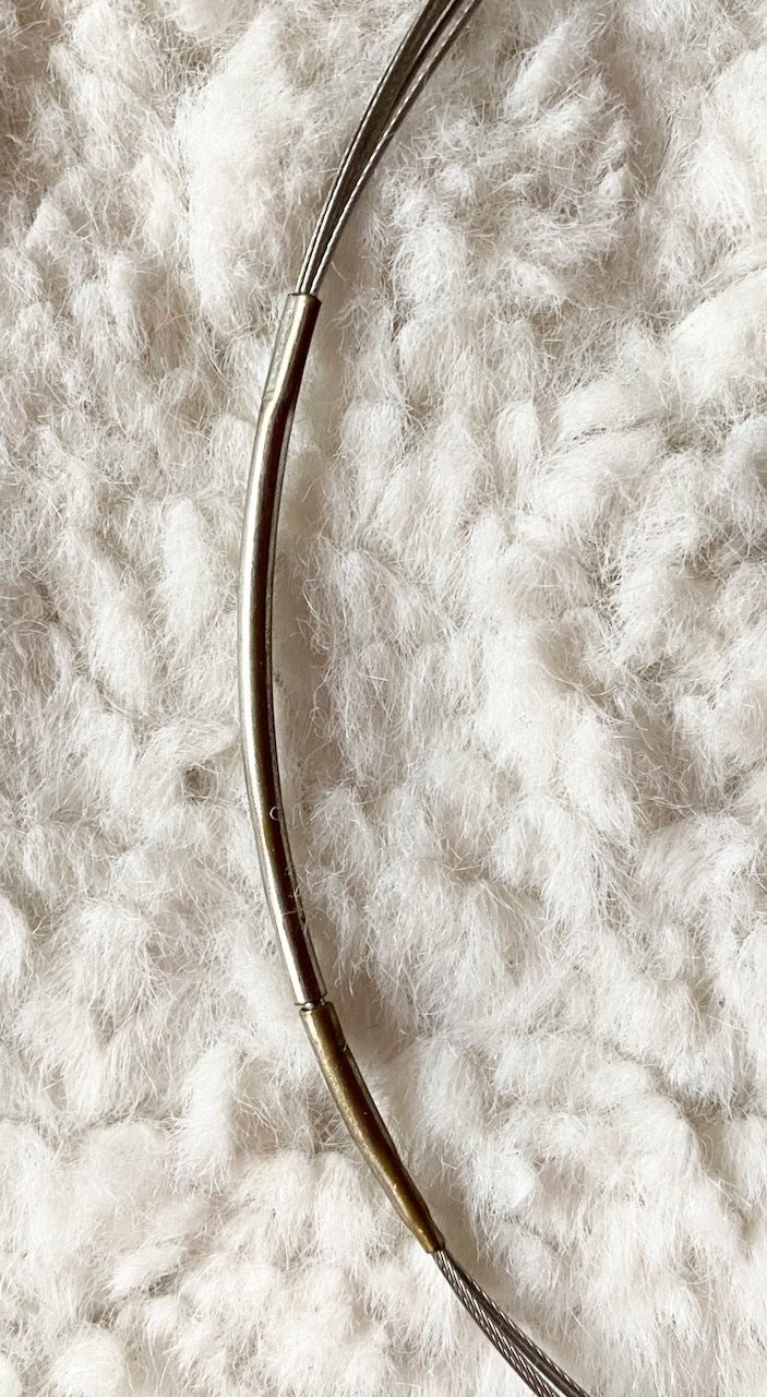 Catenine: Modechmuckkette, Glas Anhänger – Usato da Uster venduto da ros_pym8 4