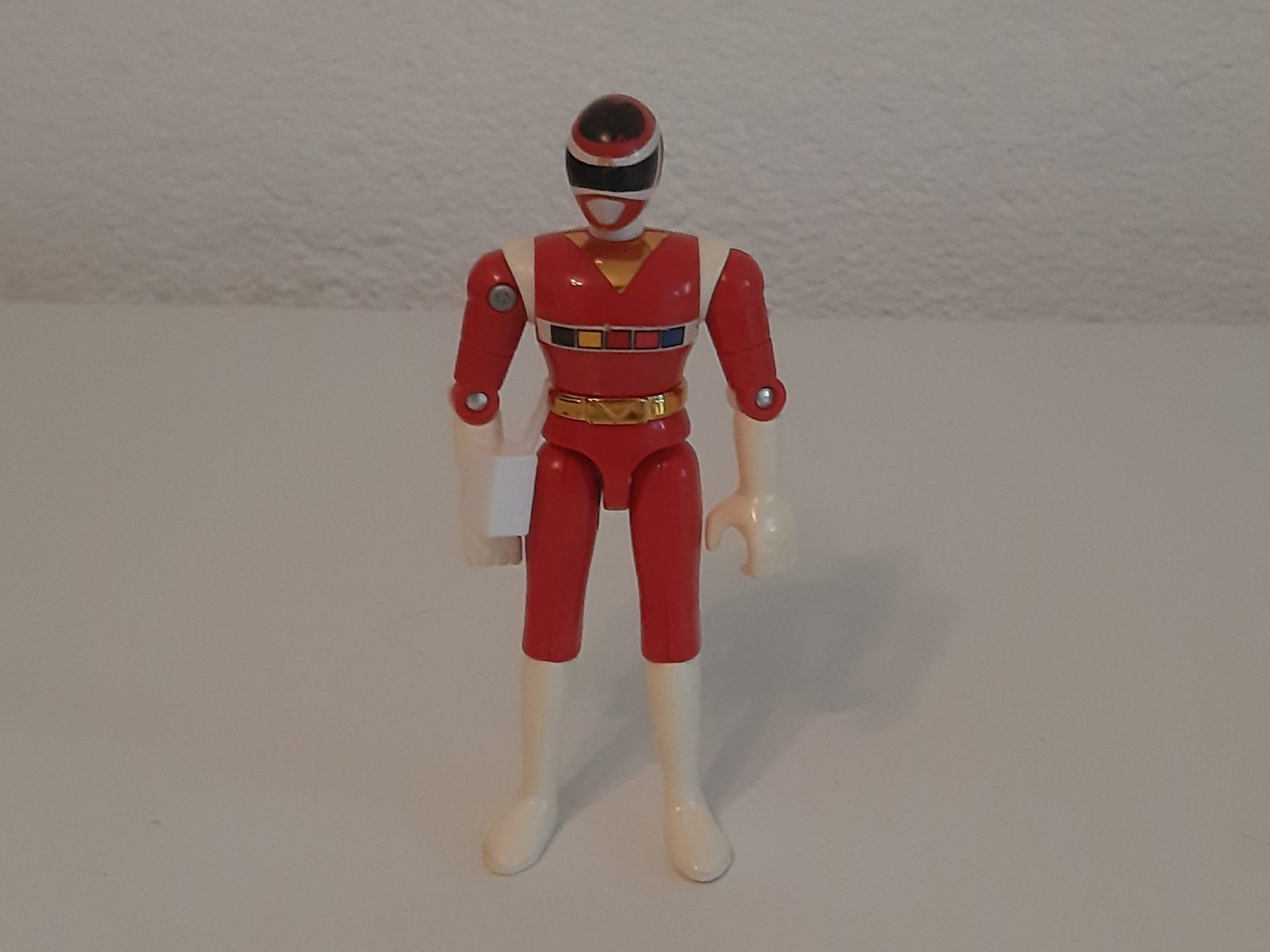 Bandai Statuette: Power Ranger Red Ranger Action Figure 1997 – Usato da Buchs SG venduto da Bray_Law