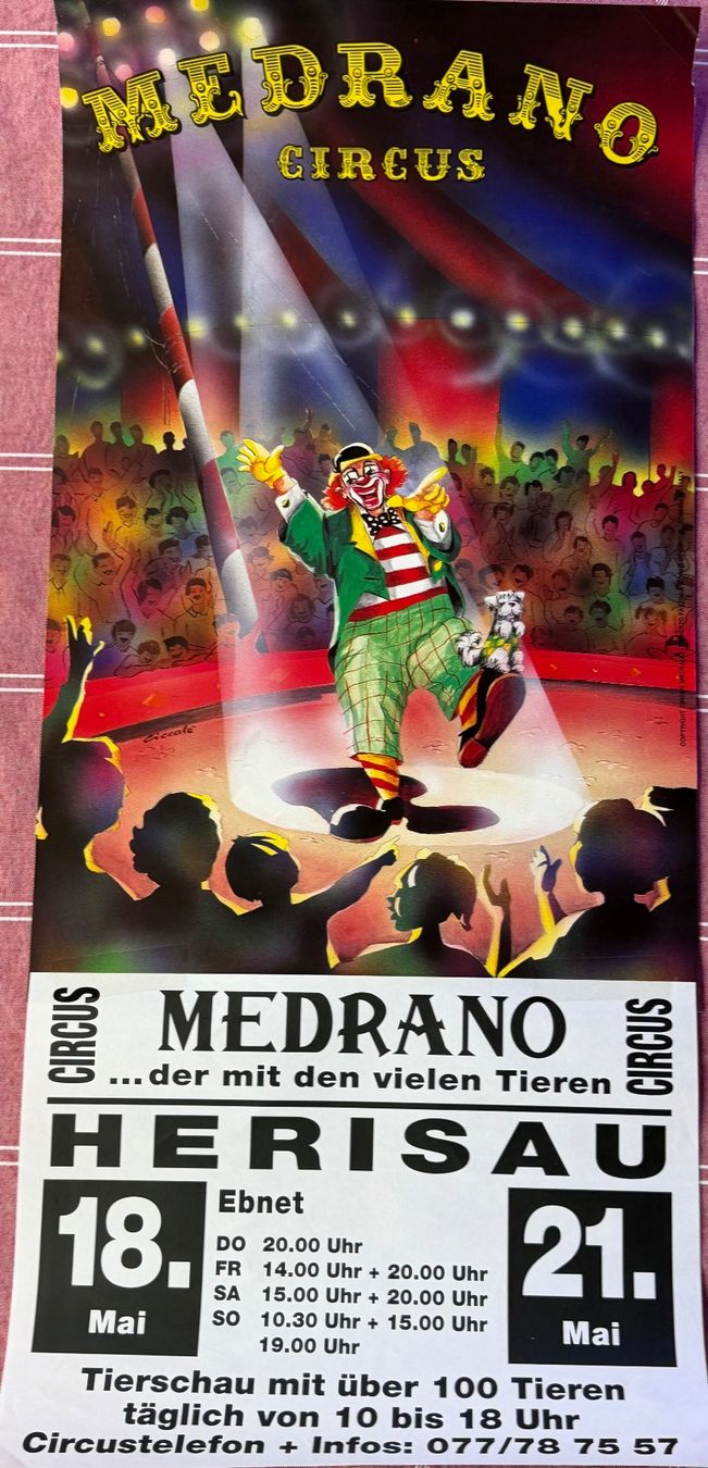 Foto & Immagini: Original Plakat Circus Medrano – Usato da Romanshorn venduto da burni133