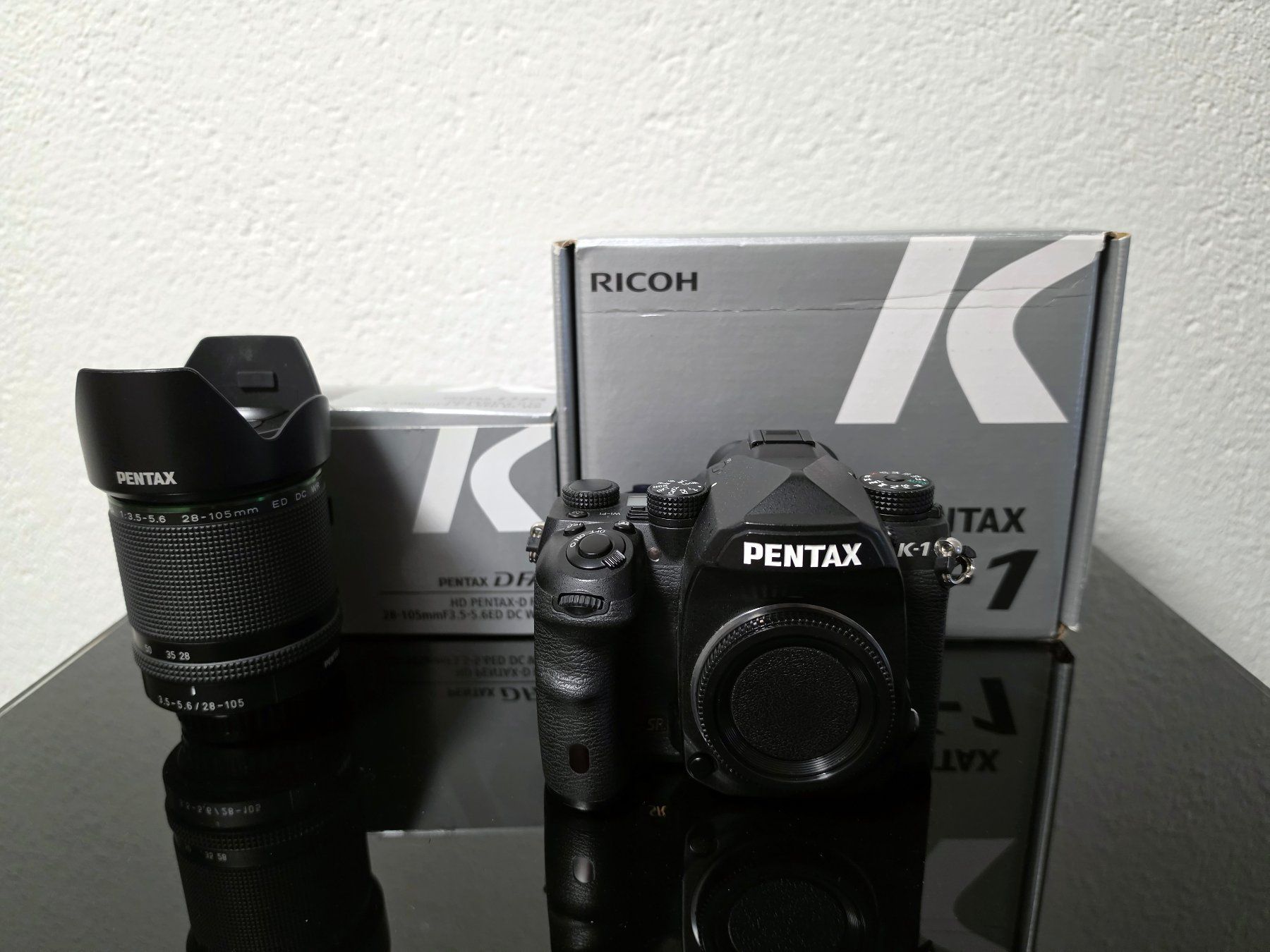 Pentax Kamera: Pentax K-1 Vollformat Set NP Fr. 2900.- – Gebraucht aus Herzogenbuchsee von Aarwangen