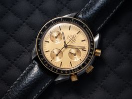 OMEGA - Speedmaster Reduced - 39mm- Stahl/Gold -Ref. 175.003