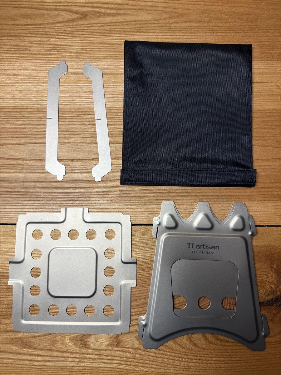 Poêles de chauffage: Ti Artisan Titanium Folding Wood Stove Camping – Neuf avec emballage d'origine à Goldingen par Thomas.Perrin 3