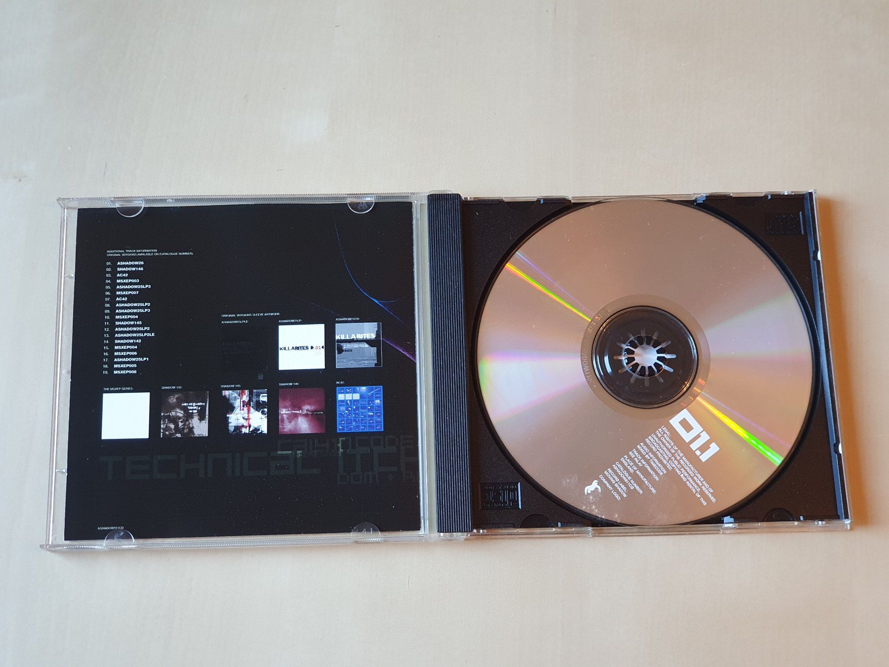 CDs: Moving Shadow 01.1 by Timecode Drum N Bass – Gebraucht aus Stansstad von collectorsshop 2