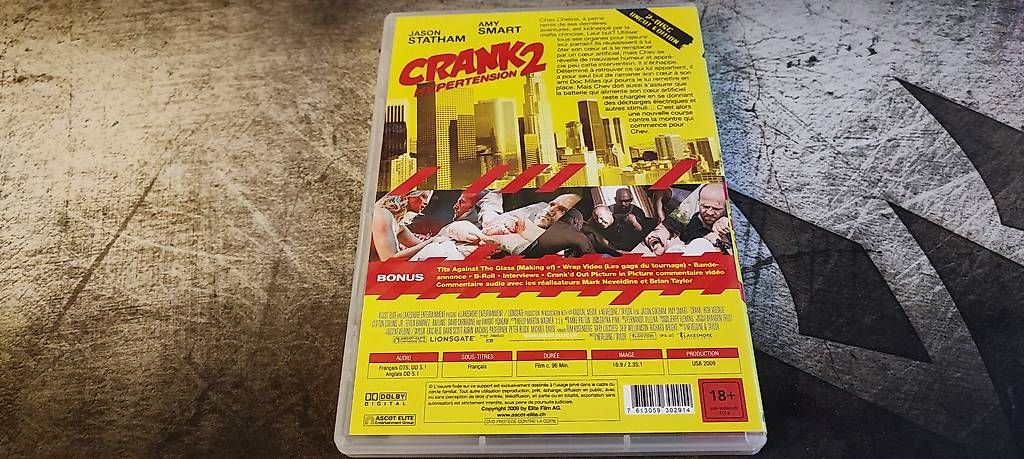 Tutti i DVDs: Crank 2 Hypertension – Usato da Genève venduto da Maxou84 1