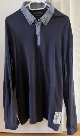 MARC O'POLO Poloshirt / Langarm-Polo / Sweatshirt - Gr. L