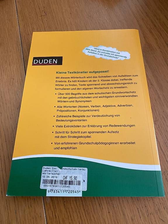 Libri: Duden synonyme – Usato da Zürich venduto da lazzeri 1