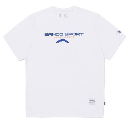 Bando Sport T-Shirt / Hardhitters, weiss, guter Zustand