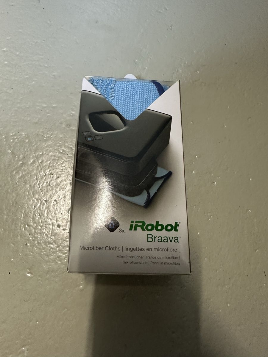 Tutte le macchine: iRobot Braava 3-er Pack Microfiber Zubehör – Nuovo e nell'imballaggio originale da Mels venduto da pedromiguel_12