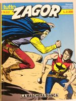 TUTTO ZAGOR # 83 LA MASCHERA BIANCA Italy 1991 S. Bonelli